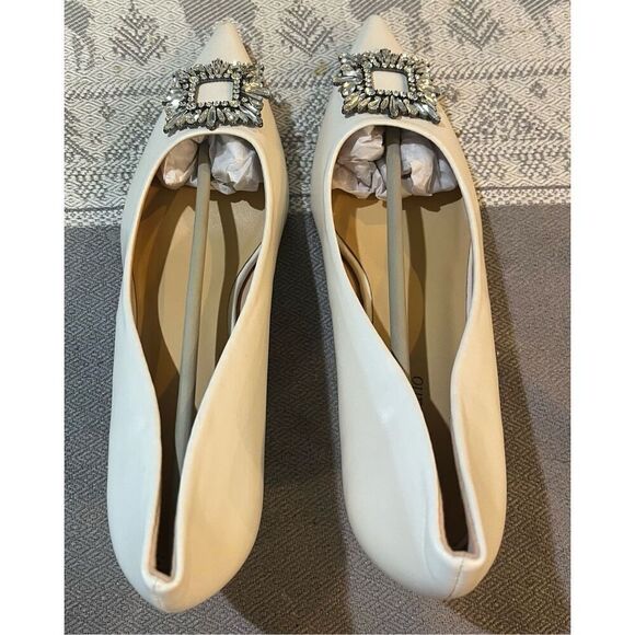 C.Paravano Women's Pumps I Pointed Toe Kitten Heel I Closed Toe Dress Pump - Picture 5 of 9